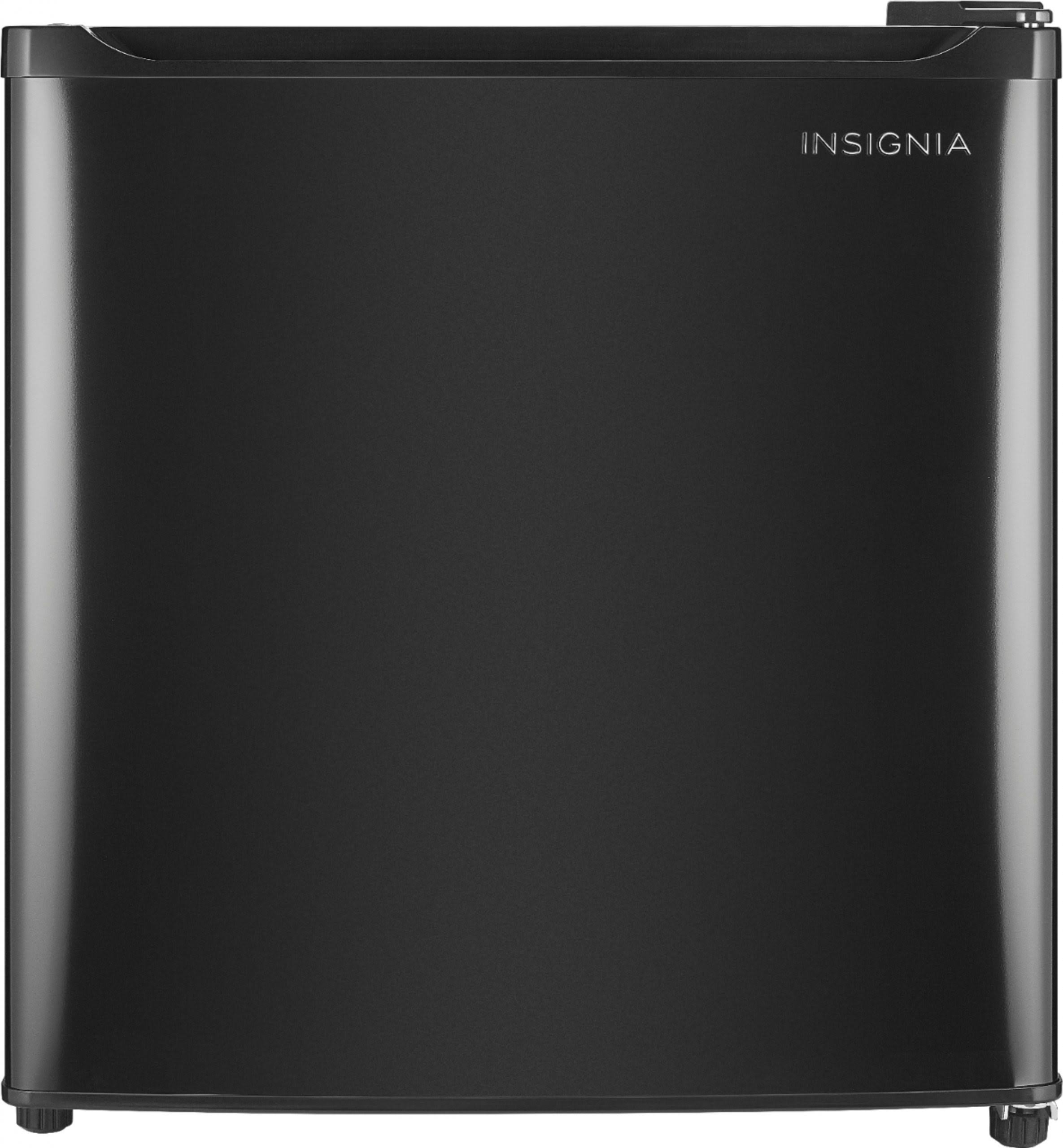 Insignia - 1.7 Cu. ft. Mini Fridge - Black