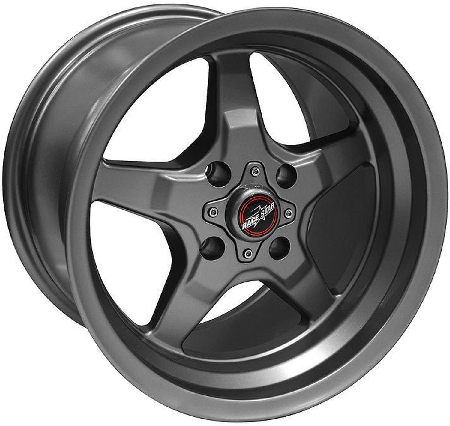 Race Star 91 Drag Star 15x10.00 4x108bc 6.50BS Direct Drill Met GRY Wheel (91-510032G)