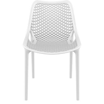 Esters Stacking Patio Dining Side Chair Mercury Row