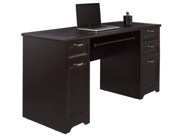 Realspace Magellan Collection Managers Desk Espresso