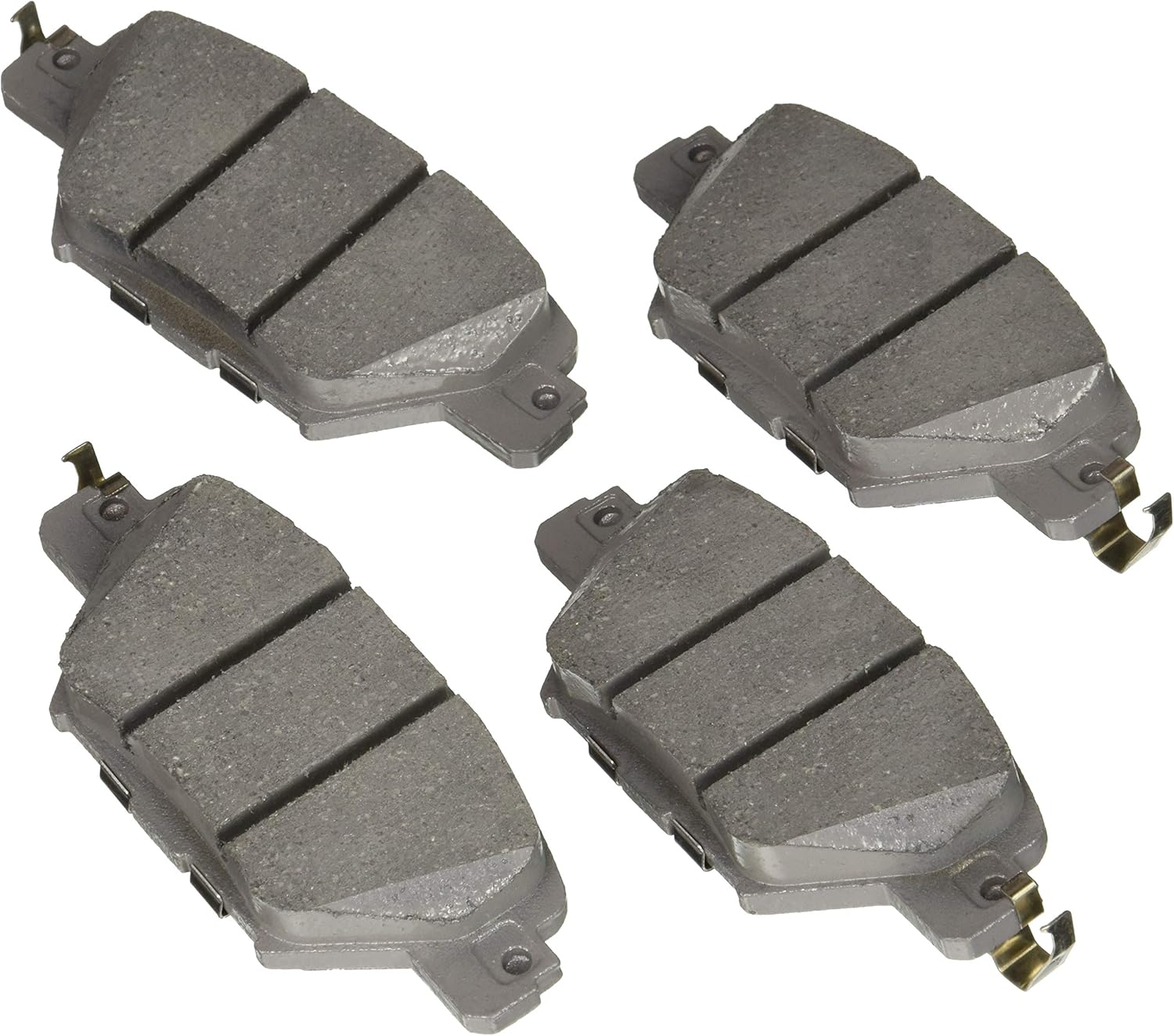 ACDelco Silver 14D1934CH Ceramic Rear Disc Brake Pad Set