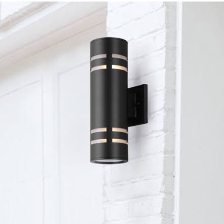 Canarm Tay Black Outdoor Up/Down Light IOL256BK