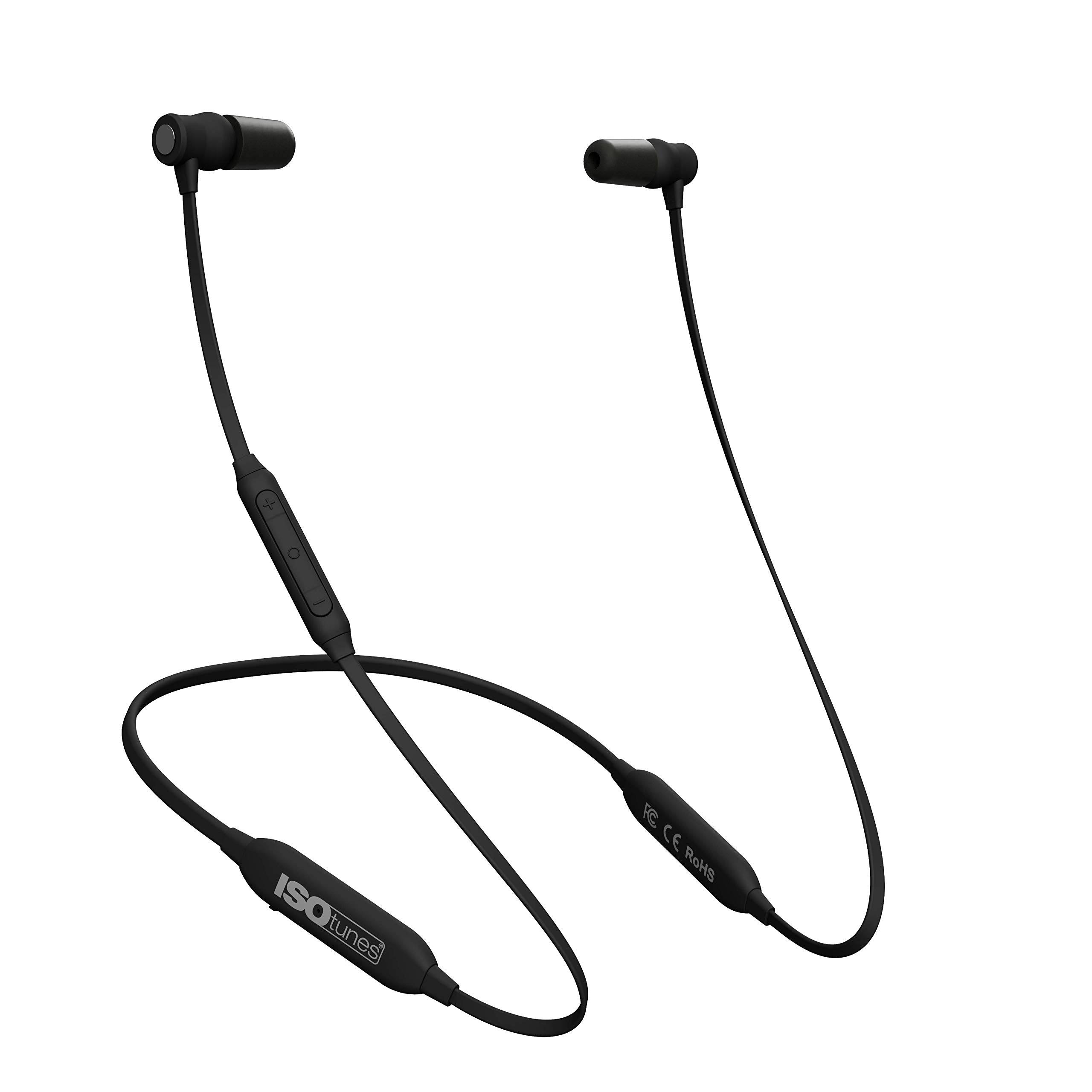 ISOtunes Xtra Bluetooth Noise-Isolating Earbuds - BLACK.