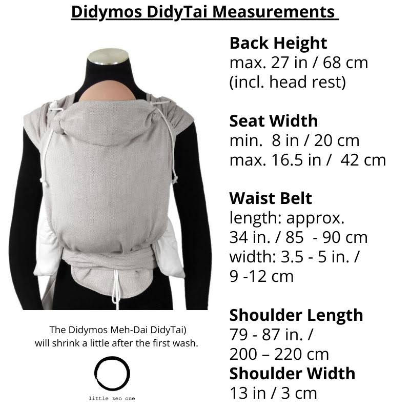 Didymos Meh Dai DidyTai Ellipsen Black