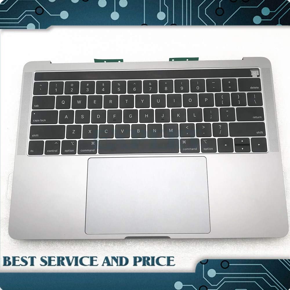 661-13159 Topcase +Keyboard+Battery+trackpad Grey for MacBook pro Retina A1989 2018 2019 13 Palmrest Top Case US Keyboard Battery Touchbar