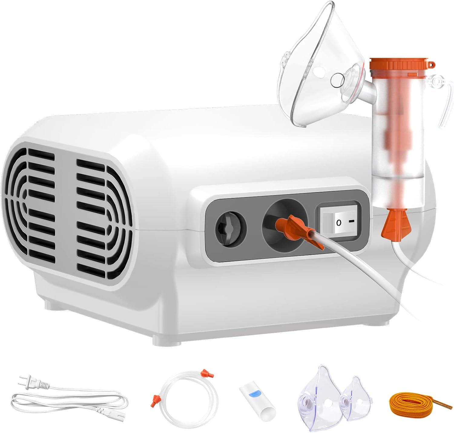 LANVID Nebulizer Machine,Portable Compressor Nebulizer Machine for Adults and Kids, Cool Mist Steam Inhaler for Breathing Problems with 1 Set Accessory