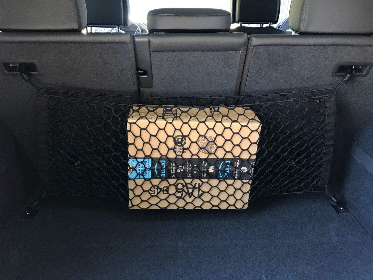 Envelope Style Trunk Rear Seat Cargo Net for Audi Q5 SQ5 Q5 Hybrid 2009-2020 New Pack of 2