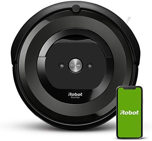 iRobot Roomba E6 (6199) Robot Vacuum - Wi-Fi Connected, Compatible with Alexa, Ideal for Pet Hair, Carpets, Hard, Self-Charging Robotic Vacuum, Sand Dust (Renewed)