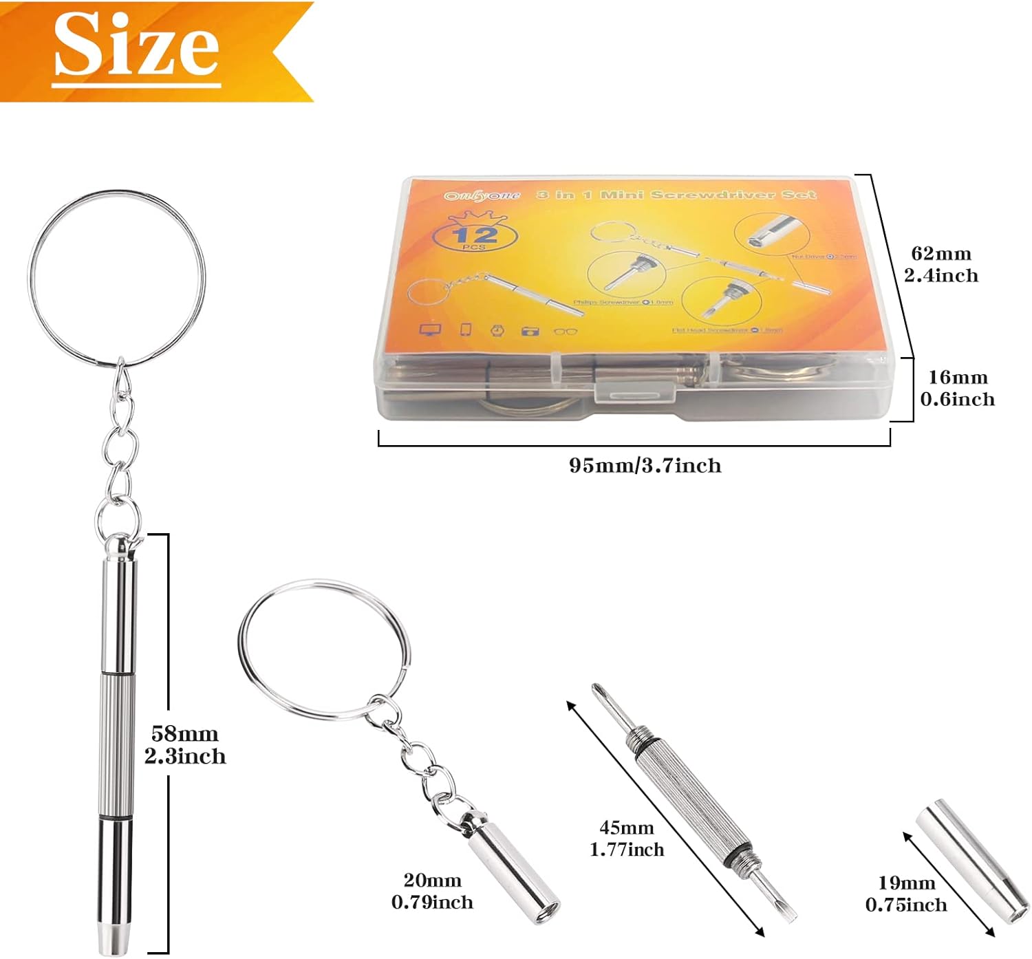 Eyeglass&nbsp;Repair&nbsp;Kit With&nbsp;Phillips&nbsp;Flat&nbsp;Hex&nbsp;Head,3&nbsp;in&nbsp;1&nbsp;Small&nbsp;Screwdriver&nbsp;Set&nbsp;for&nbsp;Glasses i&nbsp;Phone&nbsp;i&nbsp;pad&nbsp;Laptop&nbsp;PS3&nbsp;PS4&nbsp;Watch&nbsp;Cellphone&nbsp;PC&nbs