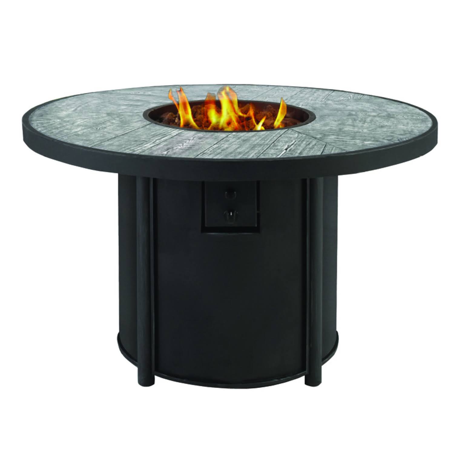 Living Accents Round Propane Fire Pit 25 in. H x 42 in. W x 42 in.