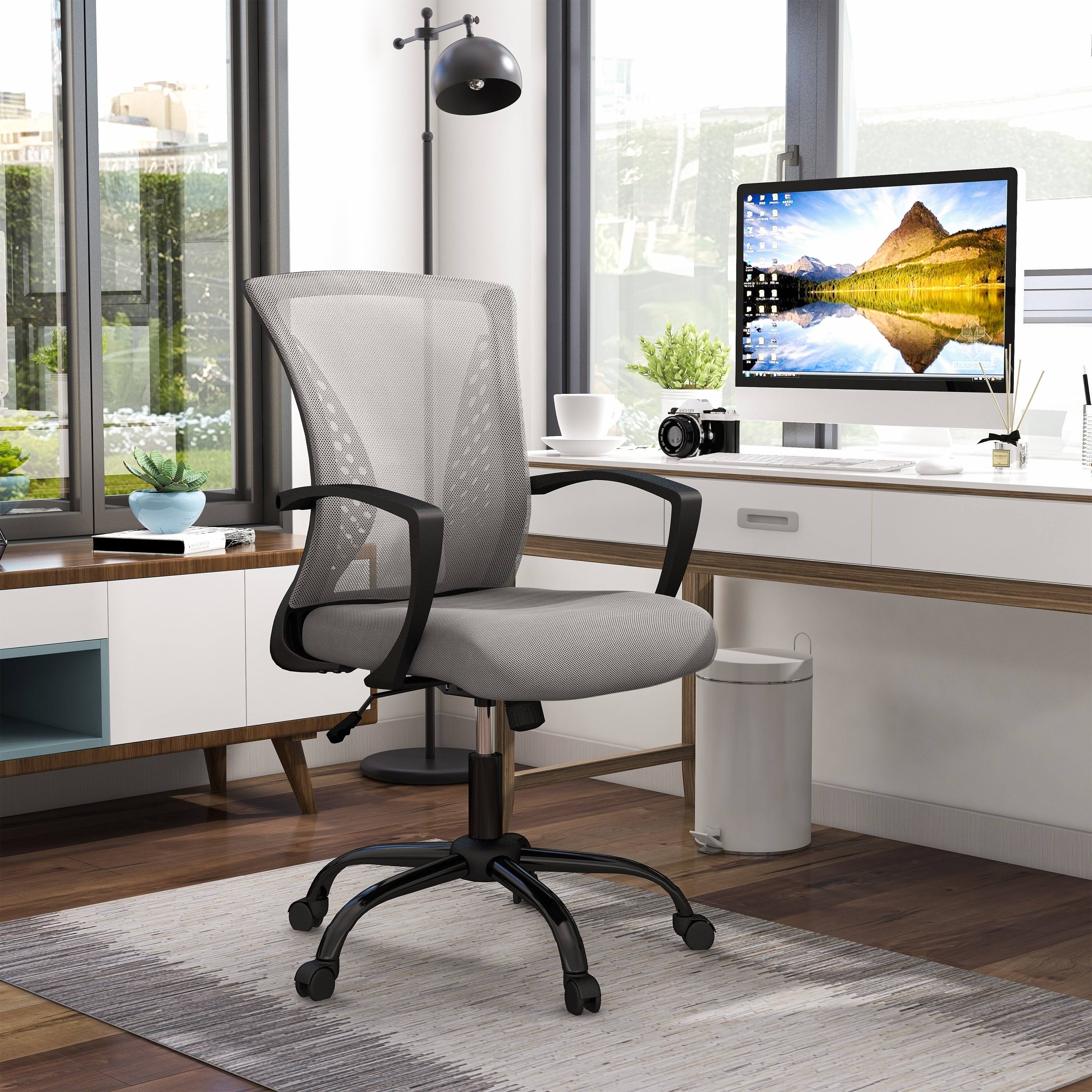 Furniture of America Finnegan Height Adjustable Office Chair - Black