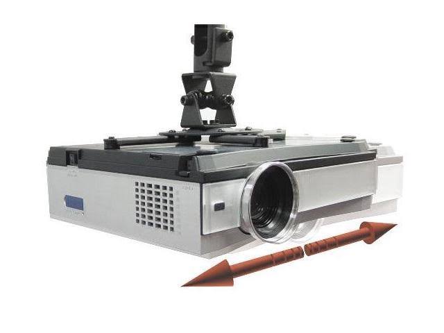 Optoma OPCMU813B Black Universal Mount with Extension Pole