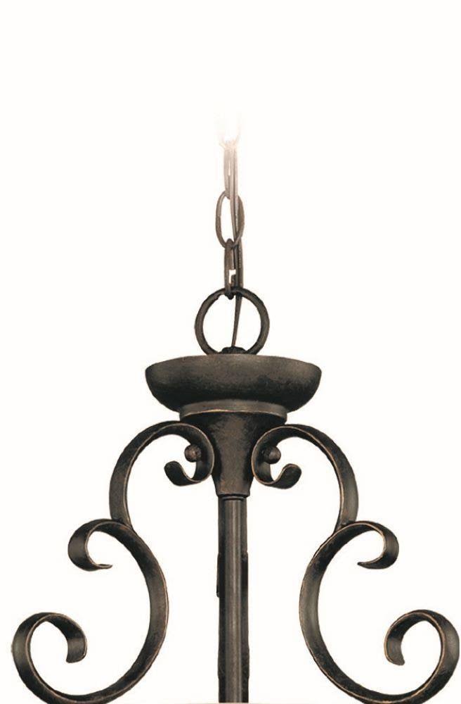 Craftmade Barrett Place 3 Light Foyer - Mocha Bronze - 24223-MB