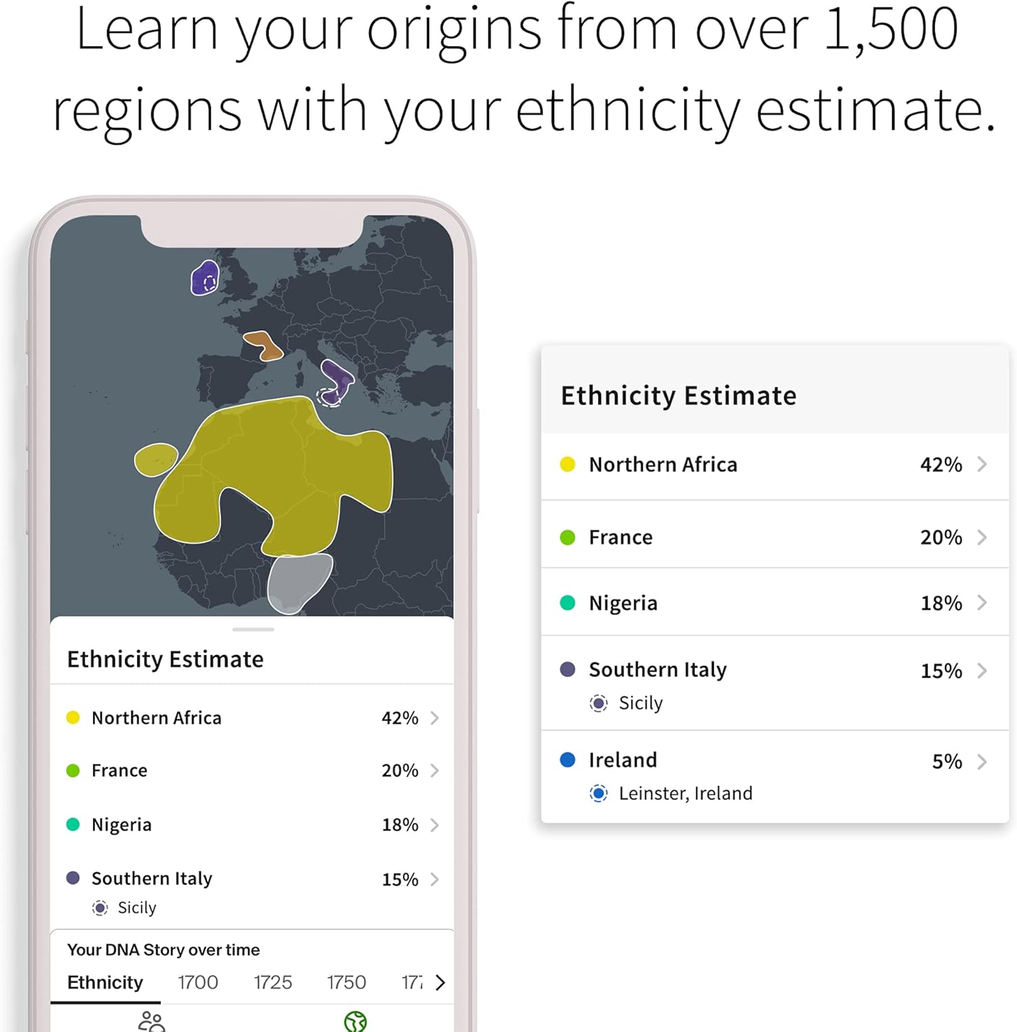 AncestryDNA + Traits: Genetic Ethnicity + Traits Test, AncestryDNA Testing Kit with 35+ Traits, DNA Ancestry Test Kit, Genetic Testing Kit Pack of 2