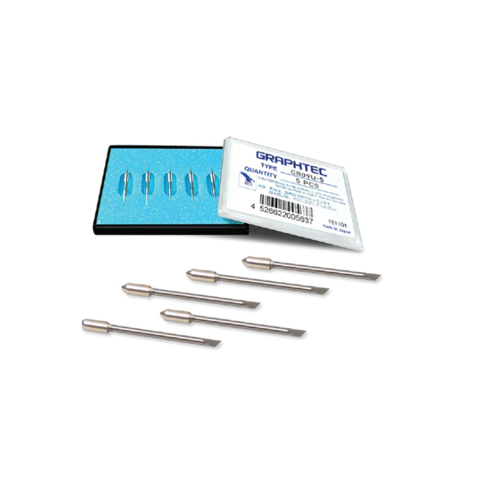 Graphtec CB09UB .9mm SuperSteel 45 Blade 2 5 Blade Packs