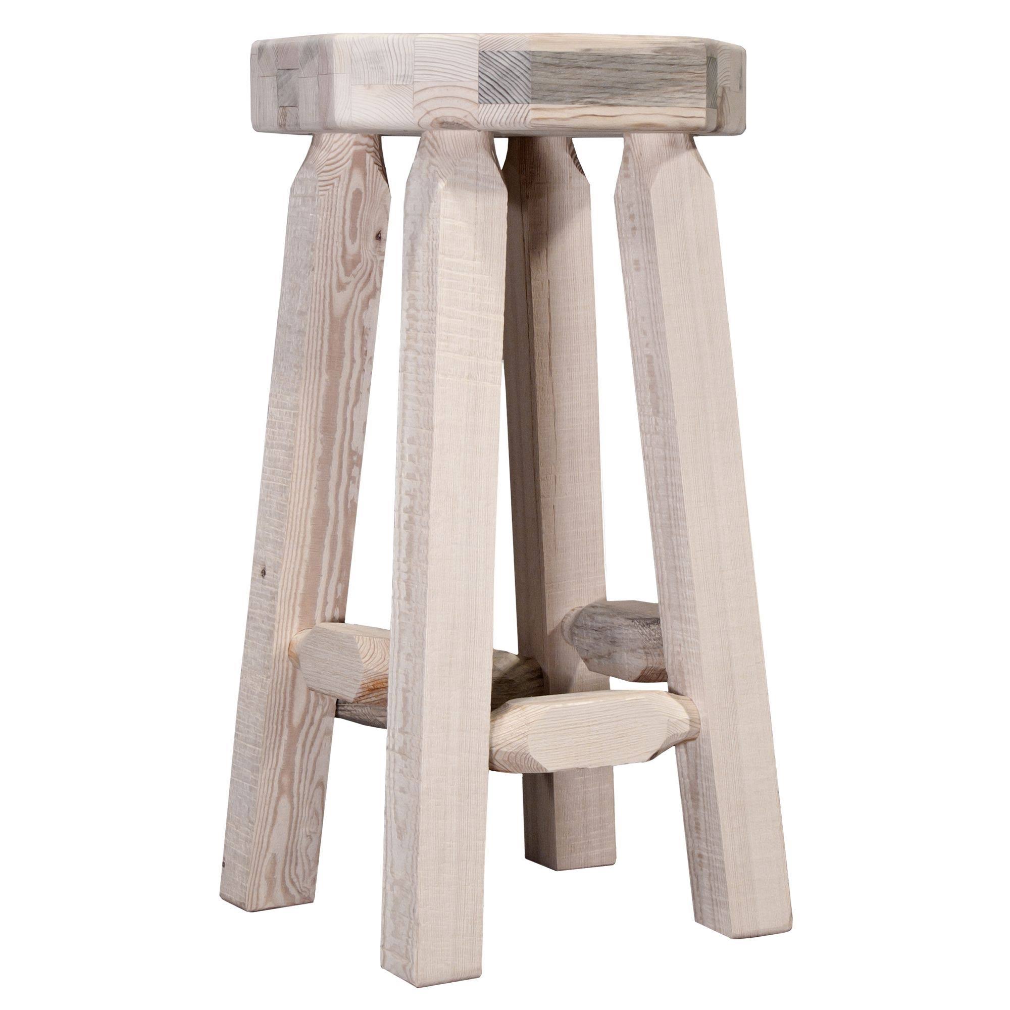 Montana Woodworks MWHCBNV Homestead Backless Barstool