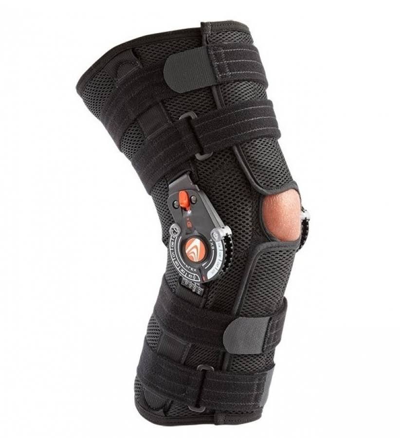 Breg Recover Knee Brace - Long Airmesh - Large