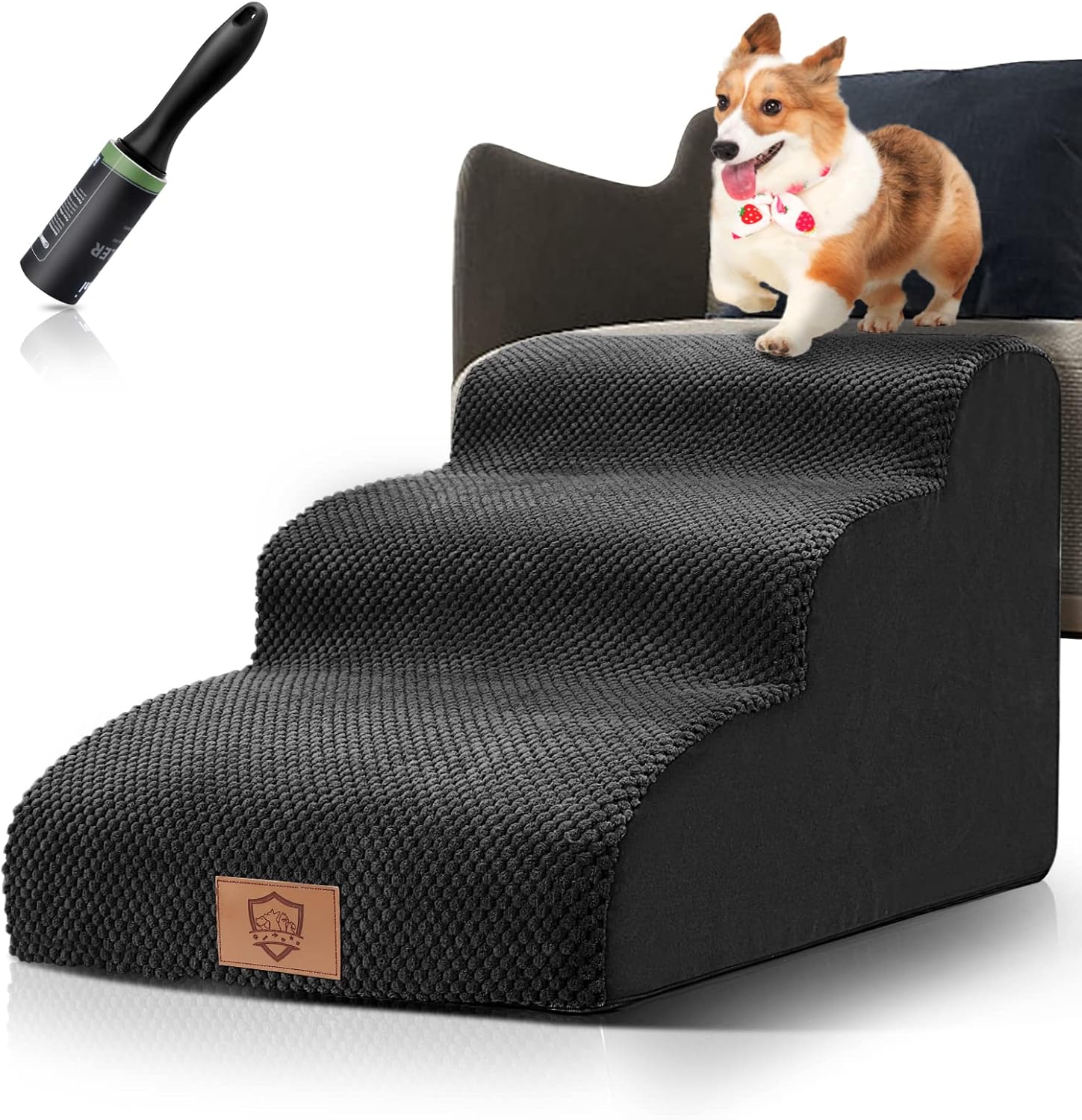 Kphico High Density Foam Dog Ramps/Steps, 15.7