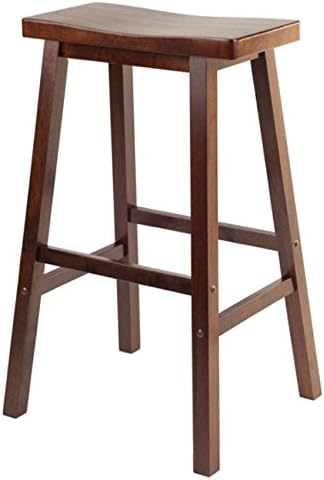 Ergode Satori Saddle Seat Bar Stool, Walnut Pack of 2
