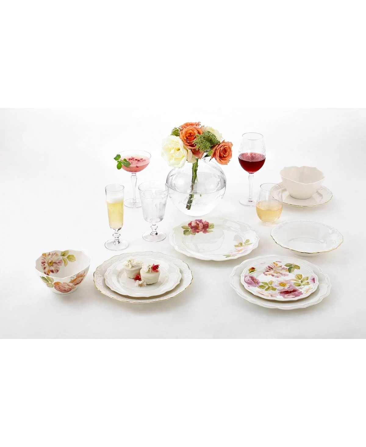 Hotel Collection Architect Champagne Flutes, Set of 4, Created for Macy&s - Clear