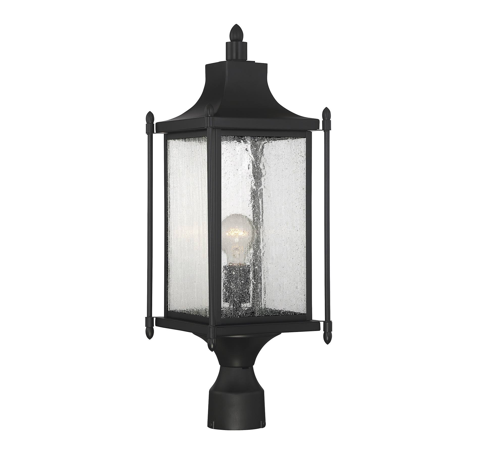 Savoy House 5-3454-BK - Dunnmore Post Lantern, Black