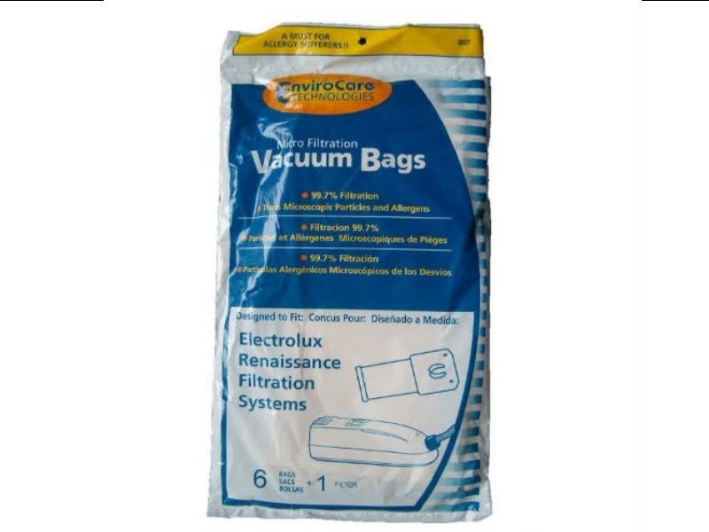 Electrolux Style R Renaissance Vacuum Bags Guardian Lux 9000 Epic 8000 w/ Filter