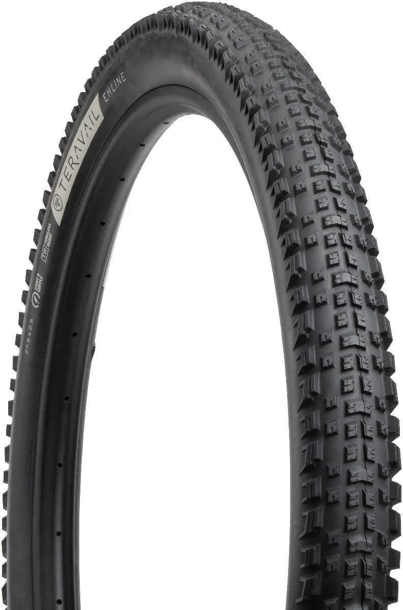 Teravail Ehline Tire - 27.5 x 2.5 Tubeless Folding Black Durable