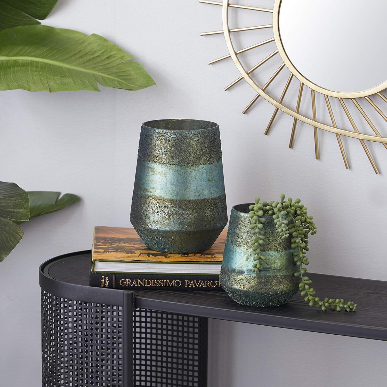 Deco 79 Candle Holder, S/2 10