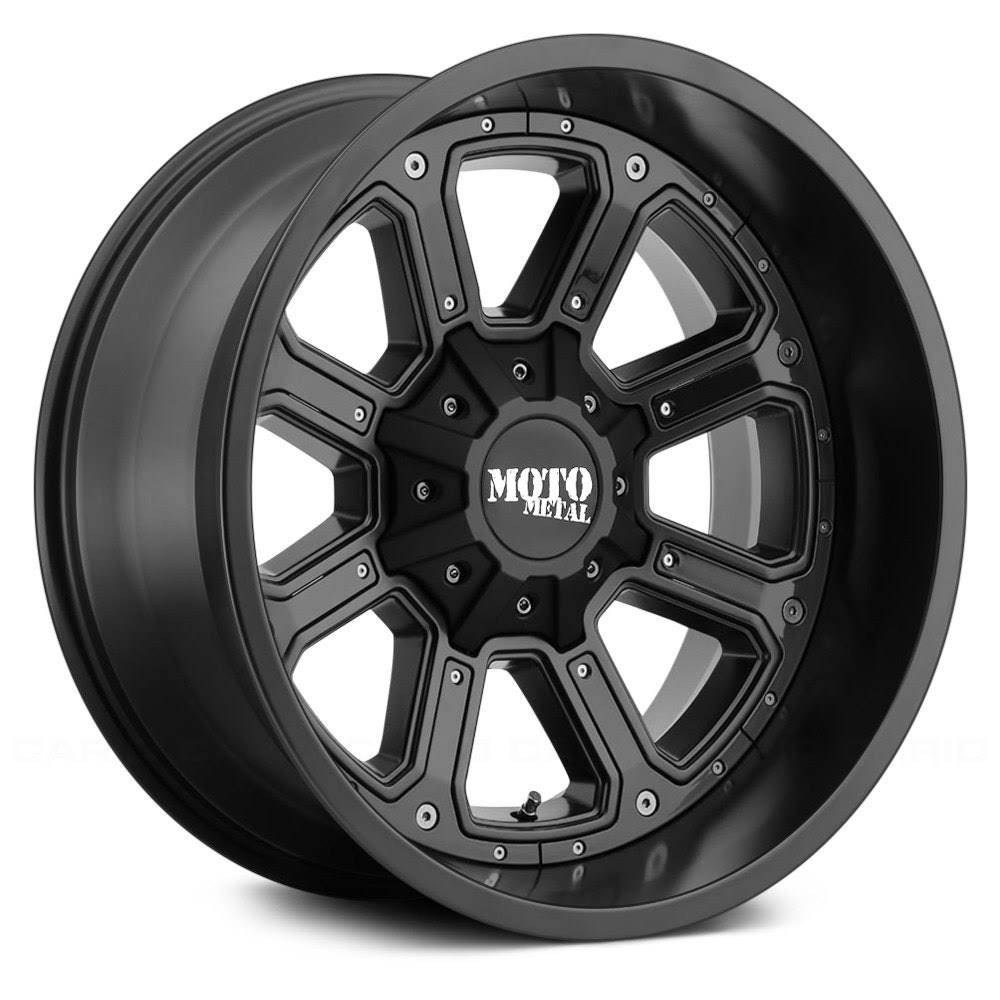 Moto Metal MO984 Shift Wheel 17x9 8x170 Matte Black -12mm