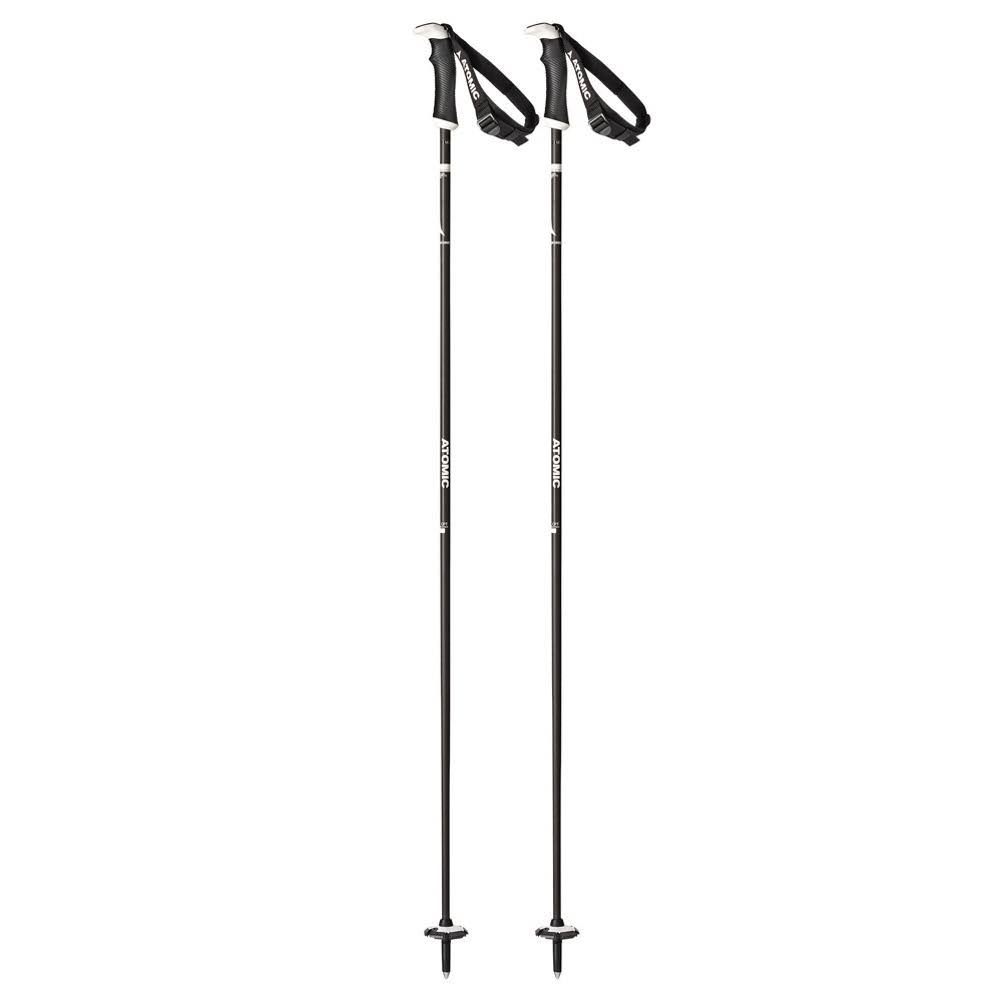 Atomic AMT Carbon SQS Ski Poles Black-White 135cm