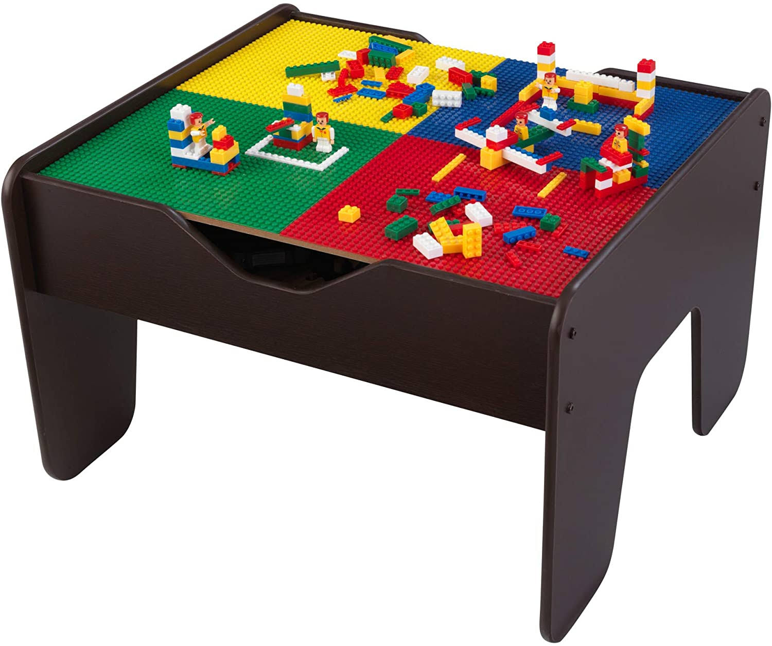 Kidkraft 2-in-1 Activity Table Espresso