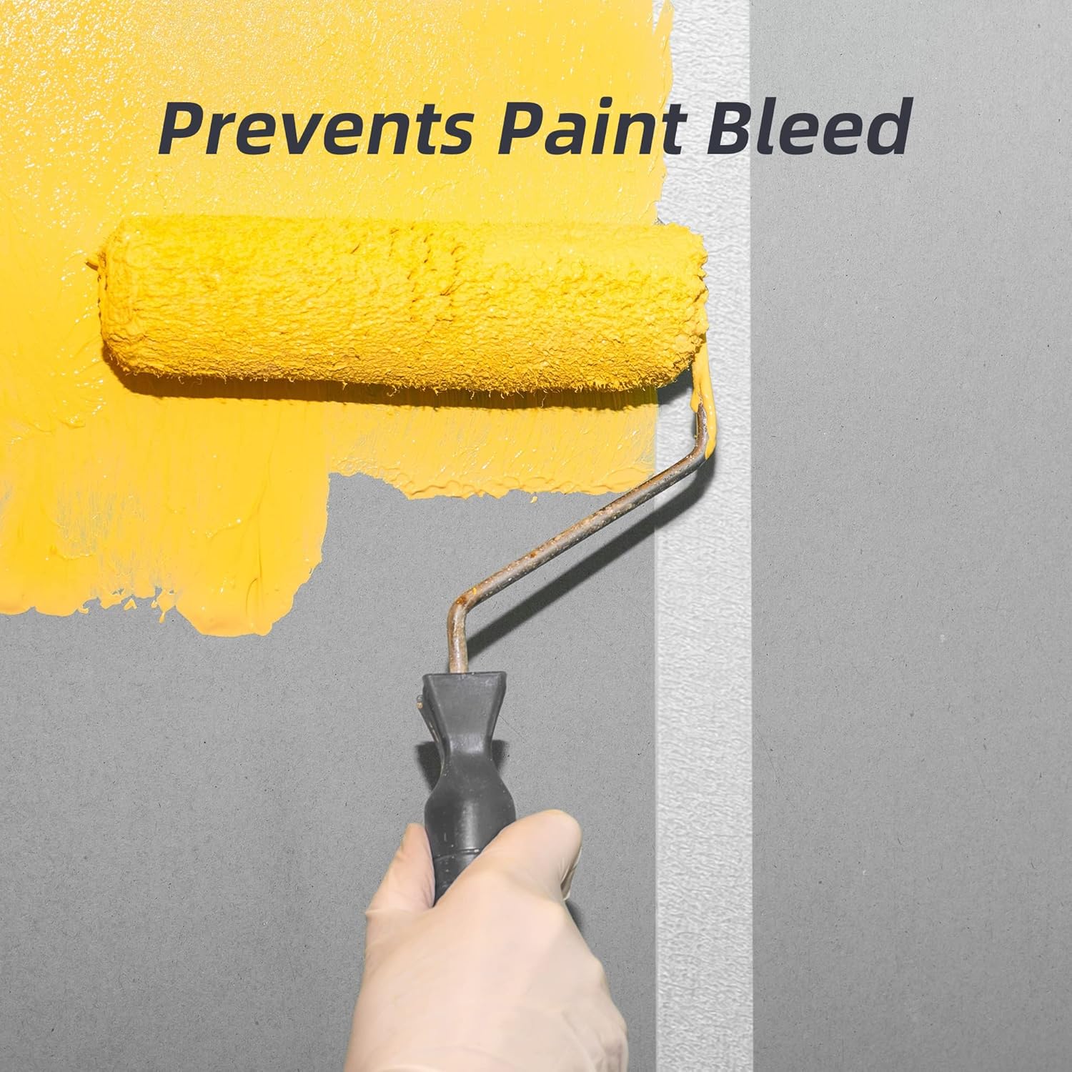 Deli Masking Tape, 12 Pack Painters Tape, General Purpose Painter Tape, Paint Tape, Wall Tape, 0.7 inch x 50 Yards, Beige, for Painting, Arts, Crafts, Home, Office, School.