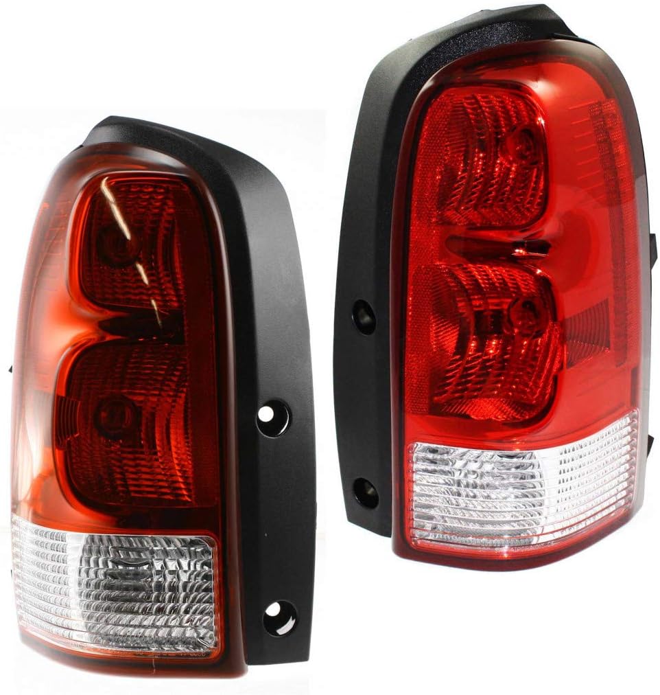 CarLights360: For Pontiac Montana Tail Light 2005 06 07 08 2009 Driver and Passenger Side Pair DOT Certified GM2800183 + GM2801183
