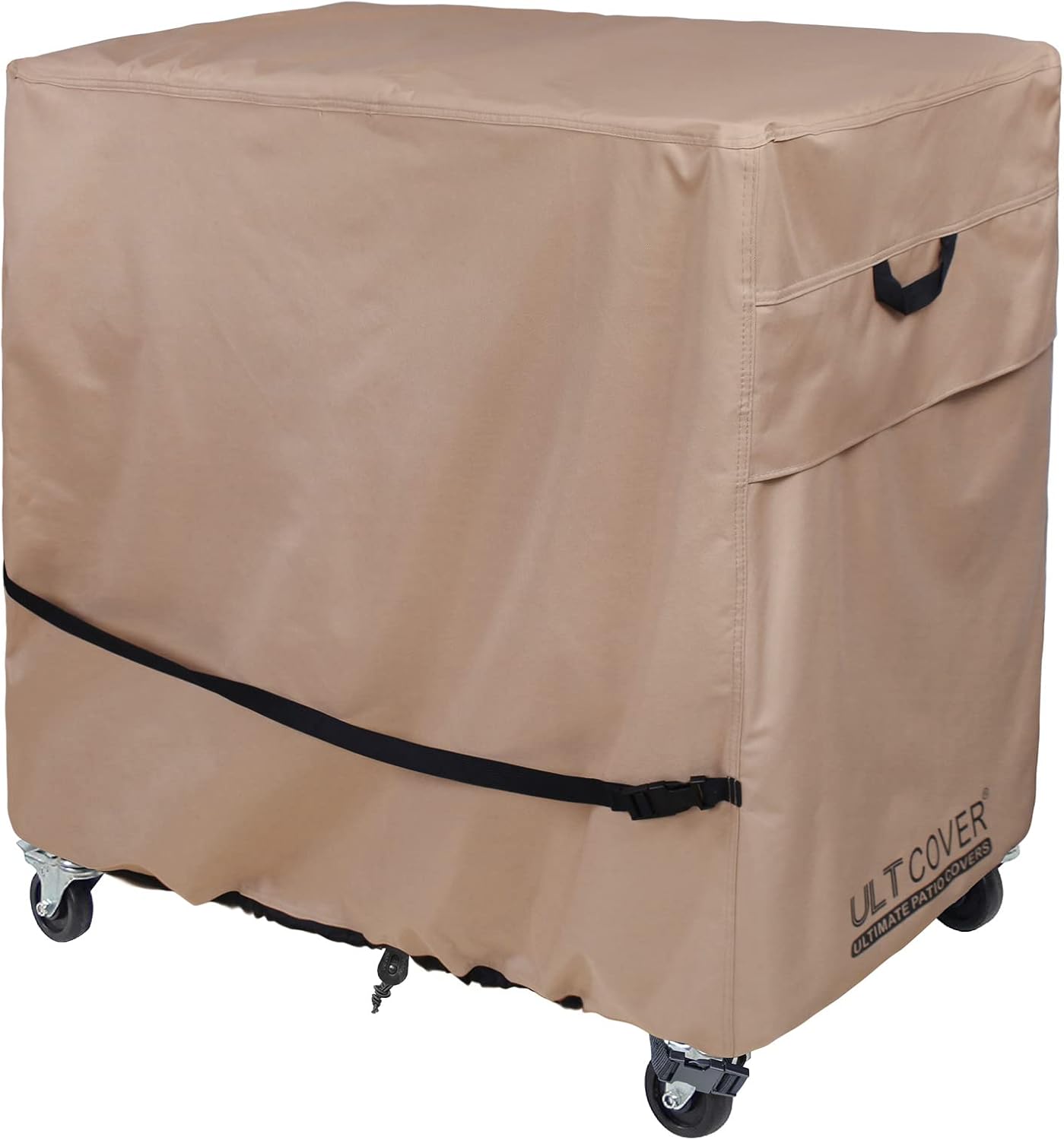 ULTCOVER Waterproof 65-80 Quart Patio Cooler Cart Rolling Ice Chest Cover 32L x 18W x 32H inch Pack of 2