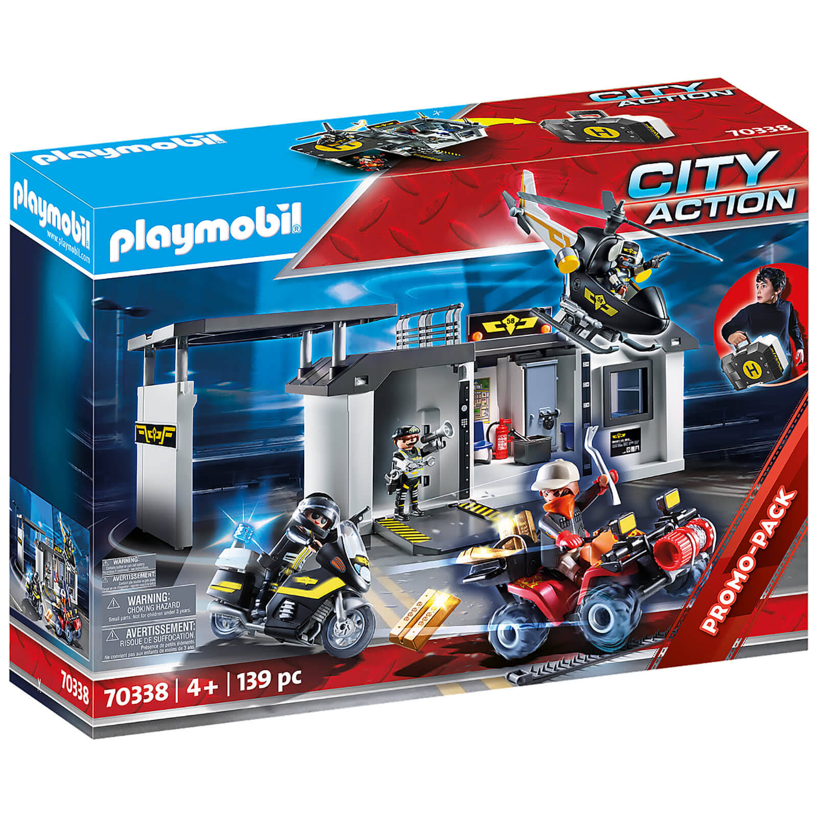Playmobil 70338 Take Along Tactical Unit Headquarters
