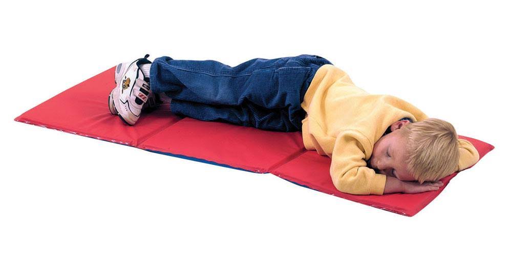 Children&s Factory Economy Infection Control Folding Rest Mat - Set of 15