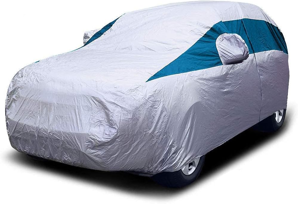 Titan Brilliant Color Poly 210T Car Cover for Mid-Size SUV 188-206