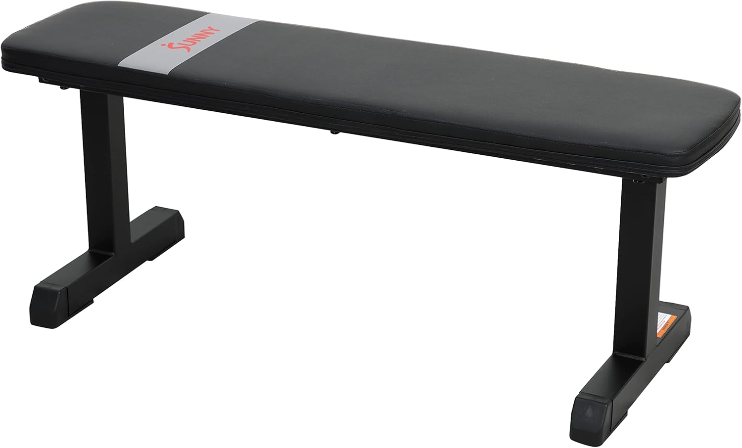 Sunny Health & Fitness Flat Weight Bench for Workout, Exercise and Home Gyms with 800 lb Weight Capacity - SF-BH620037