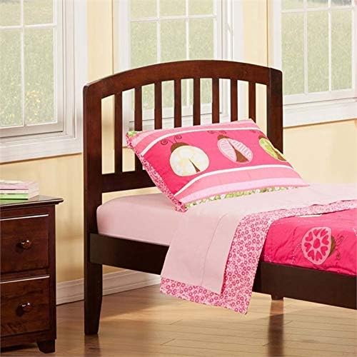 Leo & Lacey Twin Spindle Headboard in Walnut