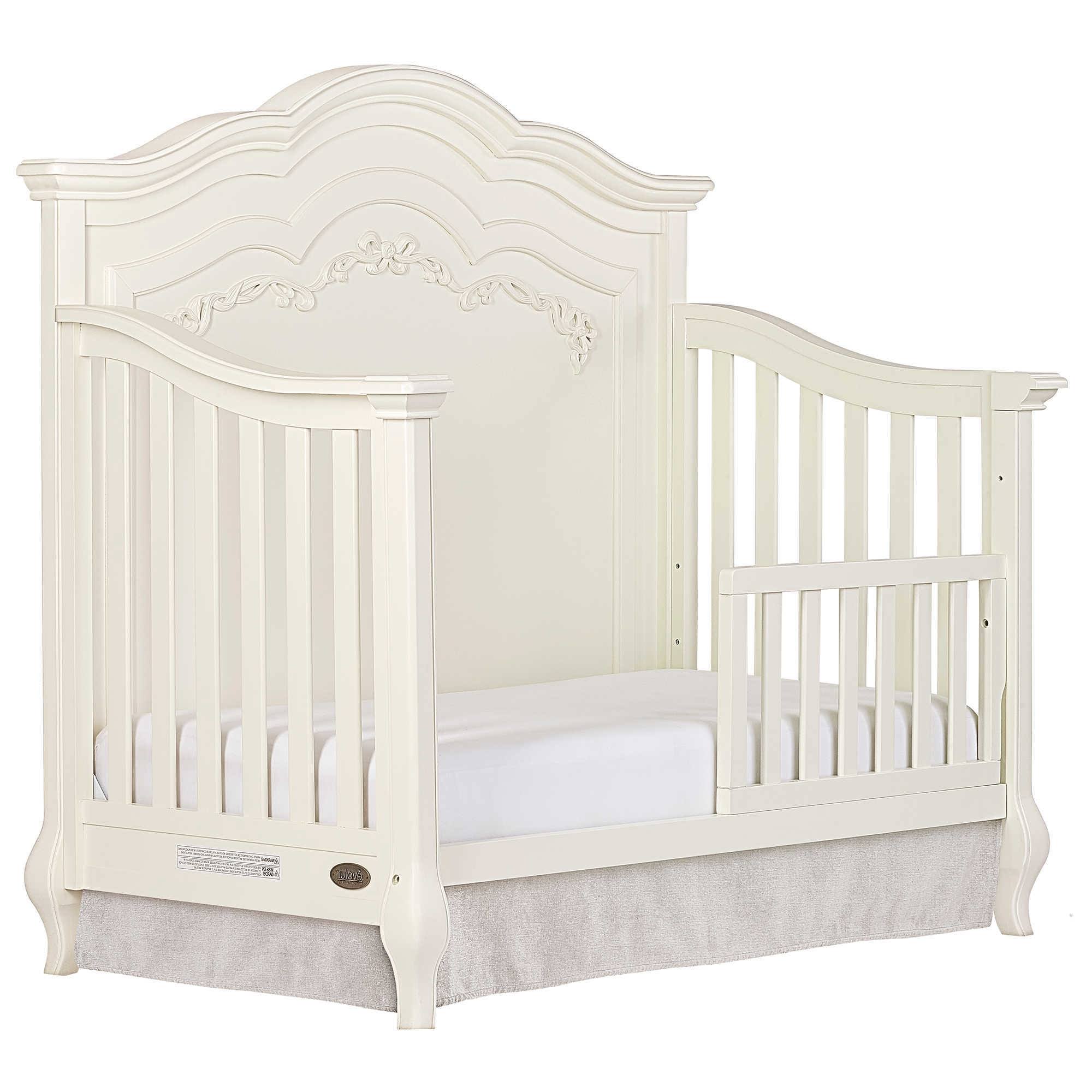 Evolur Toddler Rail, Ivory Lace