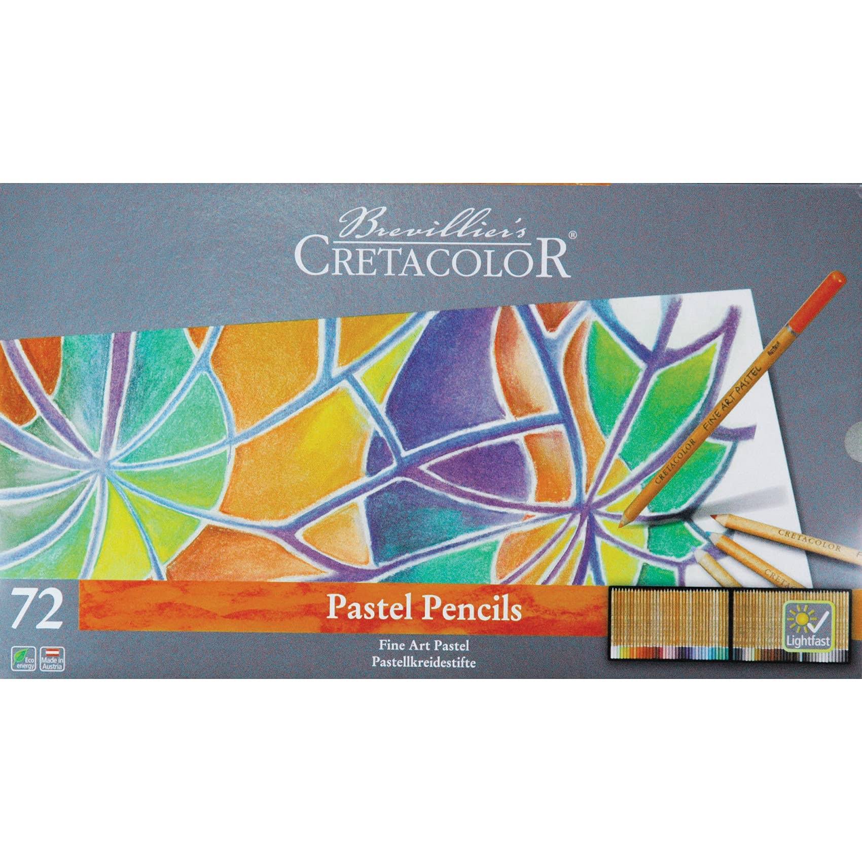 Cretacolor Fine Art Pastel Pencil Tin Set of 72