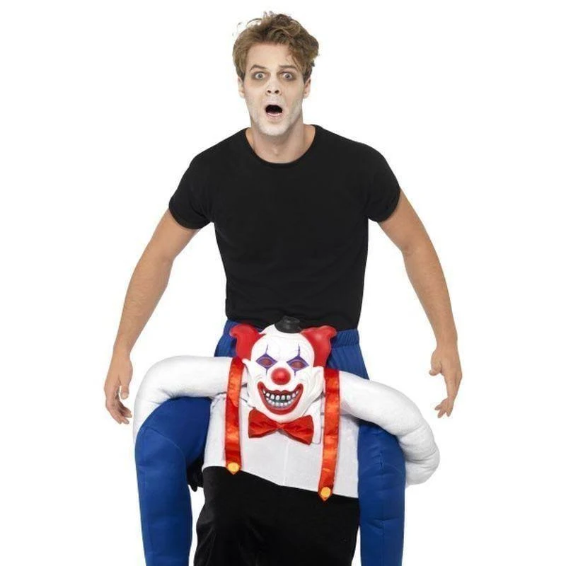 Smiffys Piggyback Sinister Clown Costume