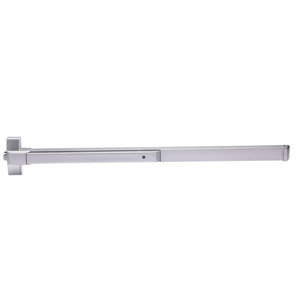 Grade 2 Rim Surface Exit Device in Stainless Steel for 48 inch Doors