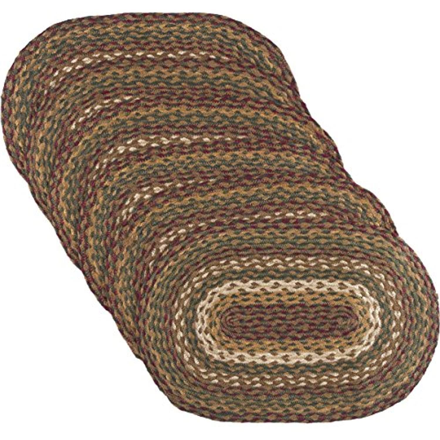 VHC Brands Tea Cabin Jute Placemat Set of 6