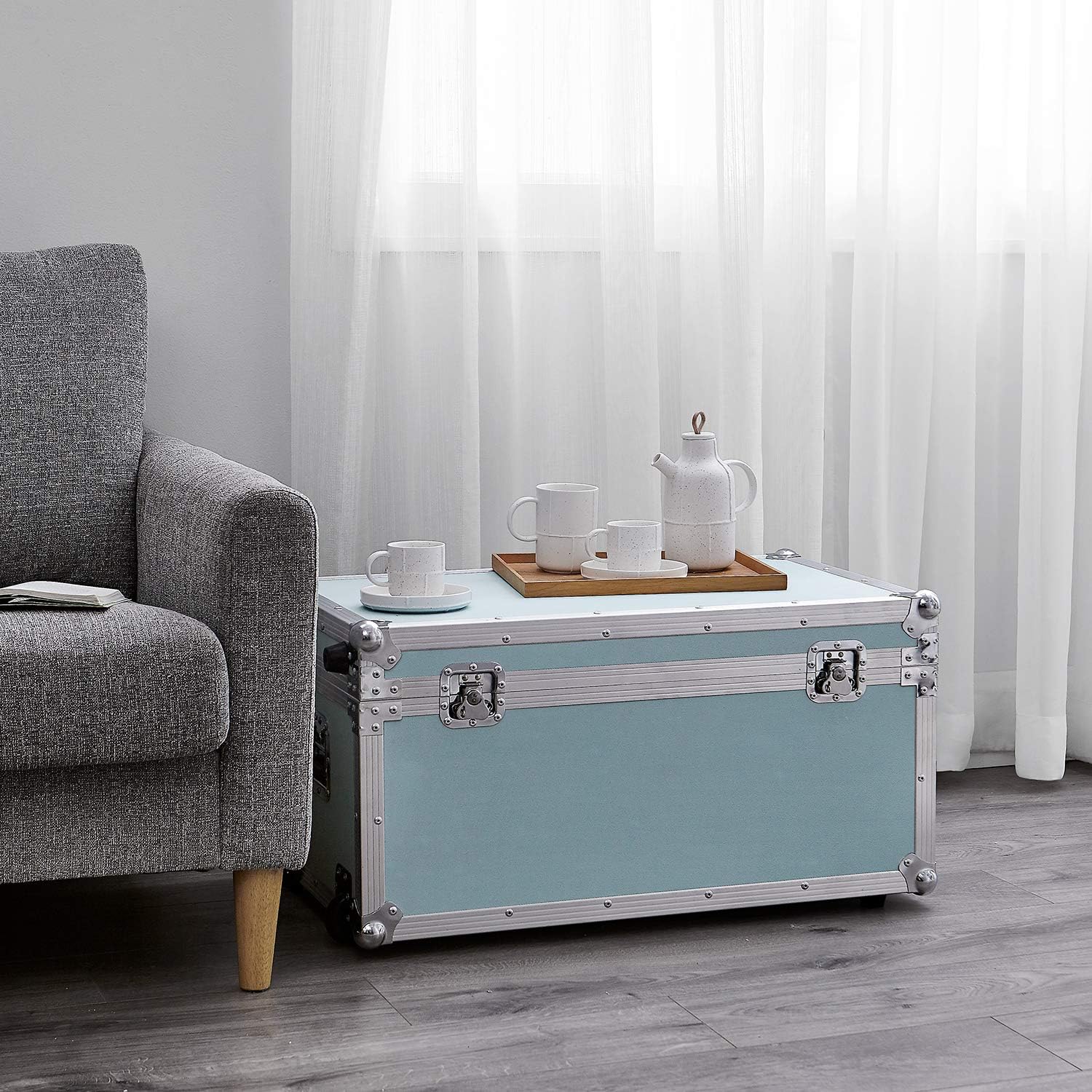 VIN Armored Trunks - Bleached Aqua