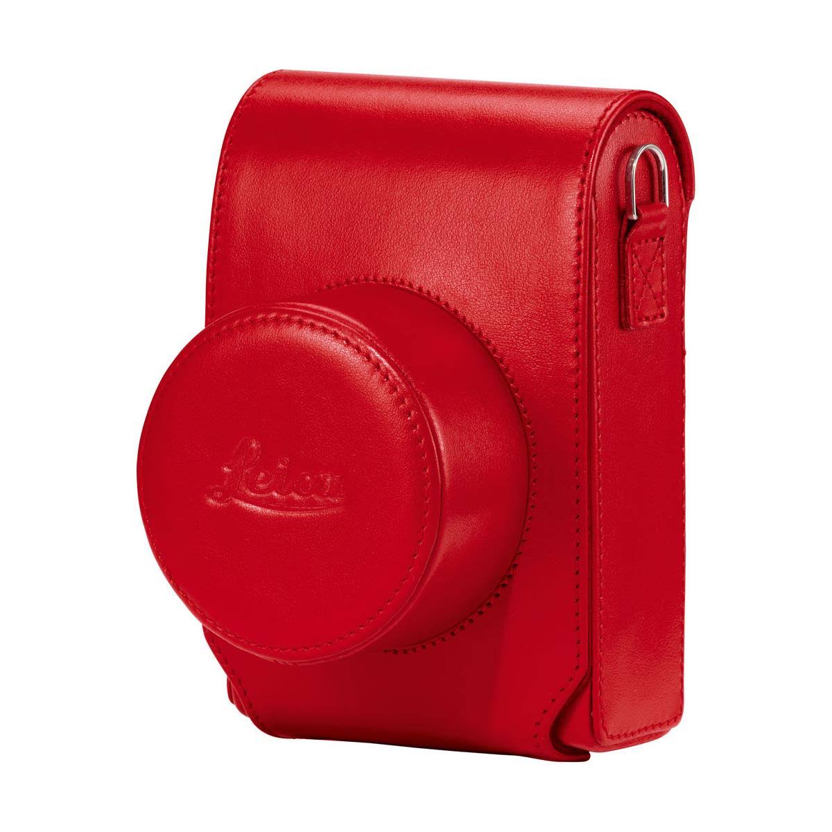 Leica Case with Carrying Strap for D-Lux 7 Compact Camera, Red