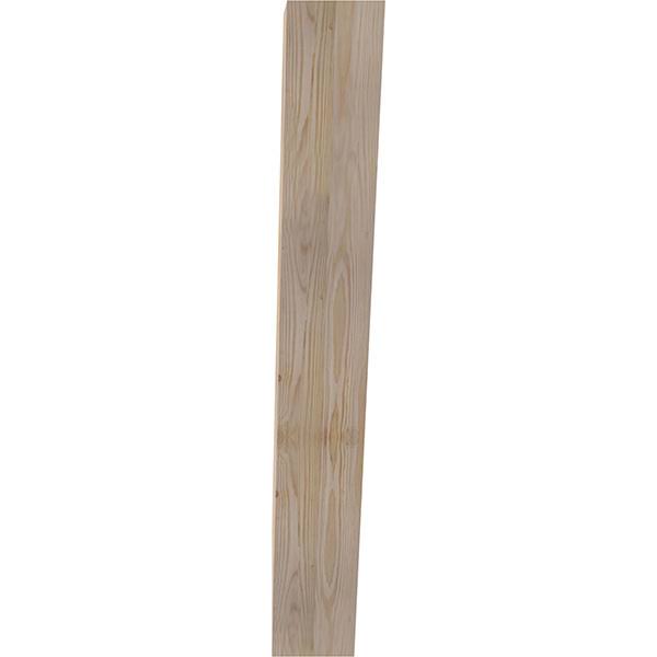 5 1/2x22W x 34x22D x 40x22H Traditional Smooth Brace, Douglas Fir