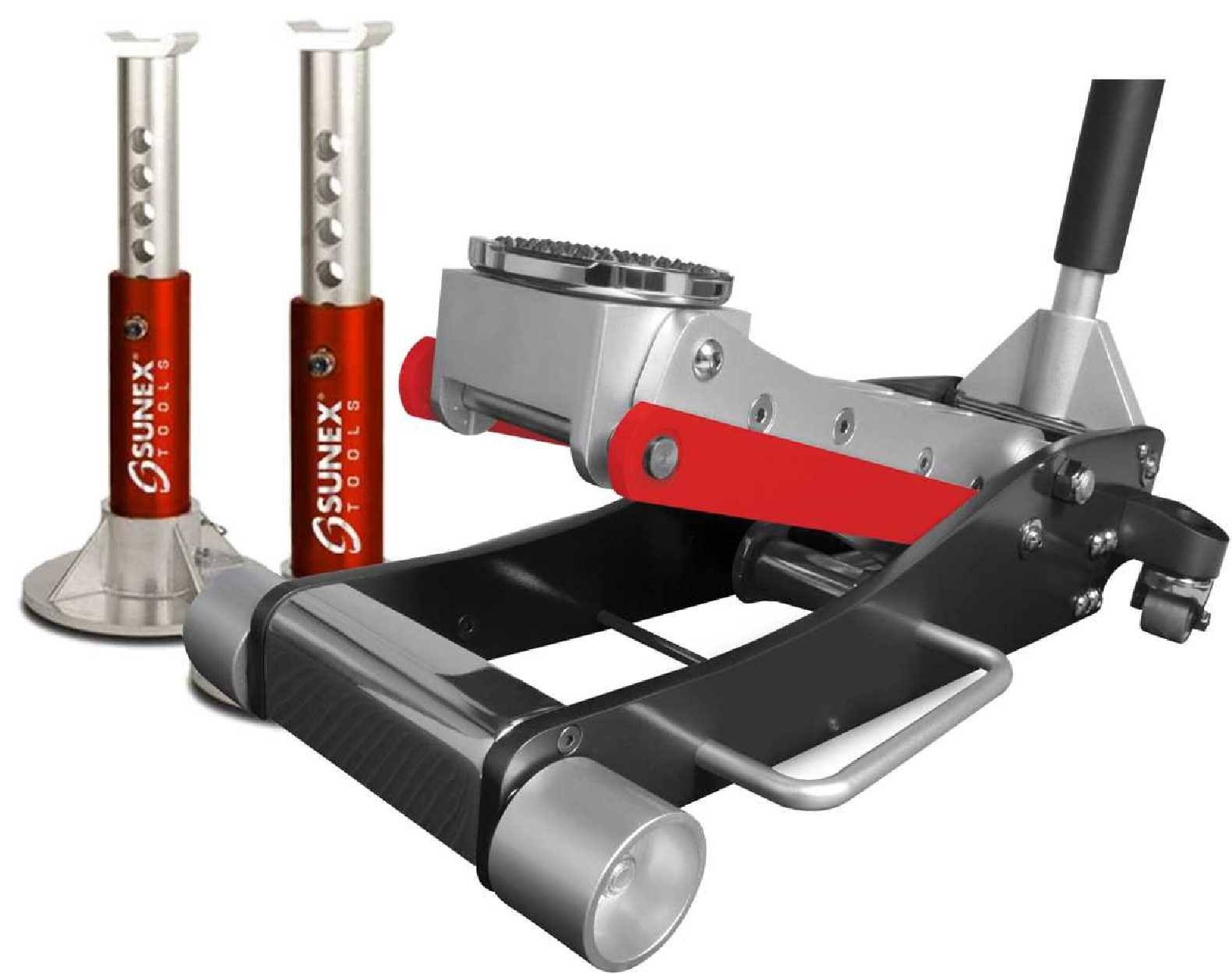 Sunex 6603ASJPK 3 Ton Aluminum Jack Pack