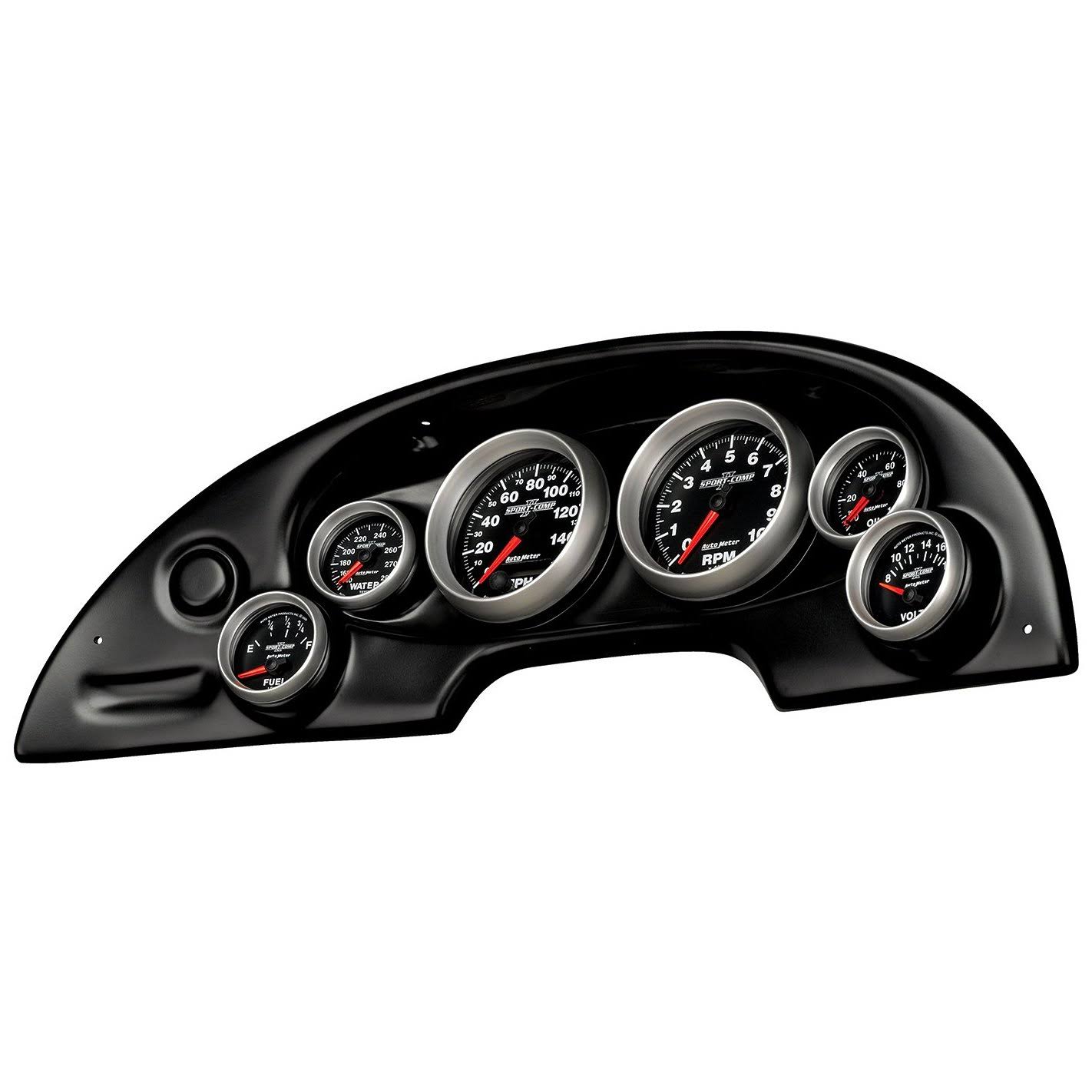 Auto Meter 10008 - 2-1/16x22 Mustang Race Panel