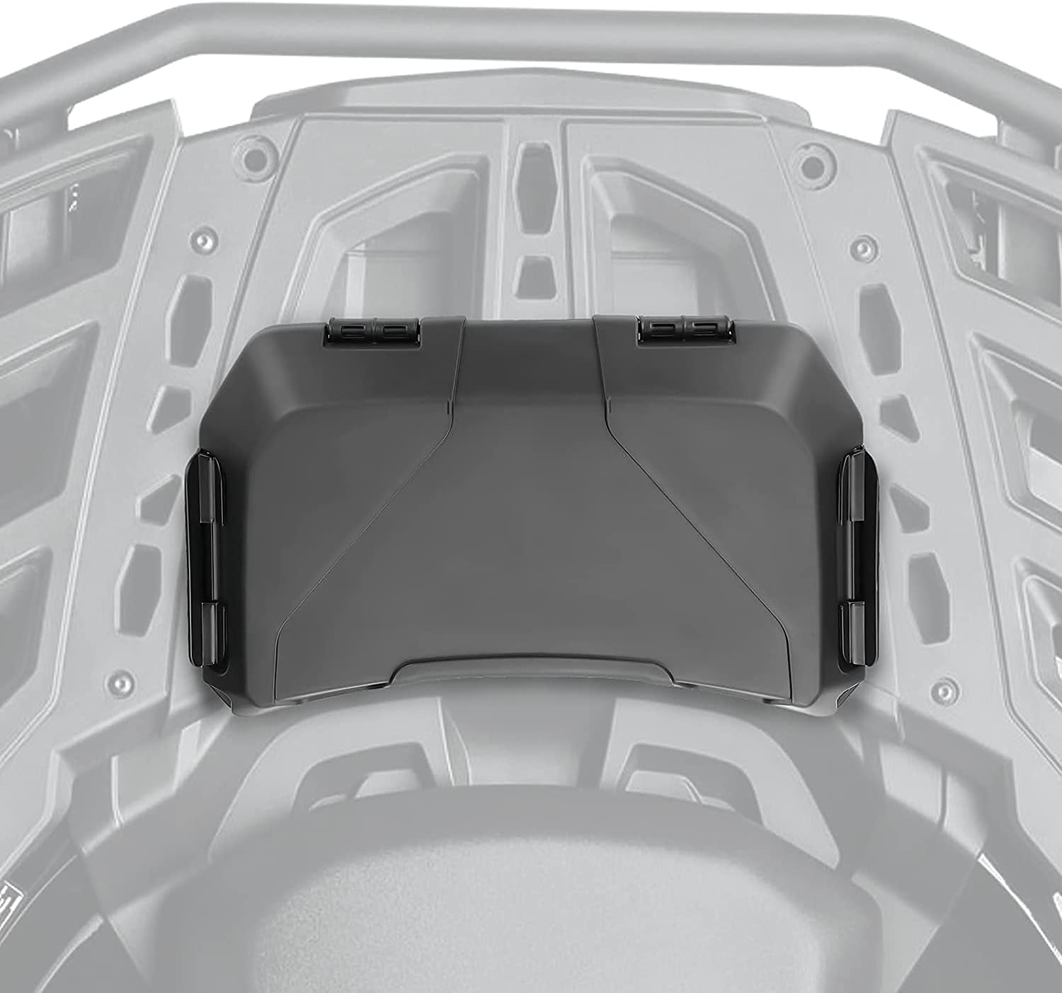 Kemimoto ATV Outlander Storage Box compatible with Can Am Outlander L 450 570 650 800 1000 Max, replace 708200408 2 Gal. (7.5L) Pack of 2